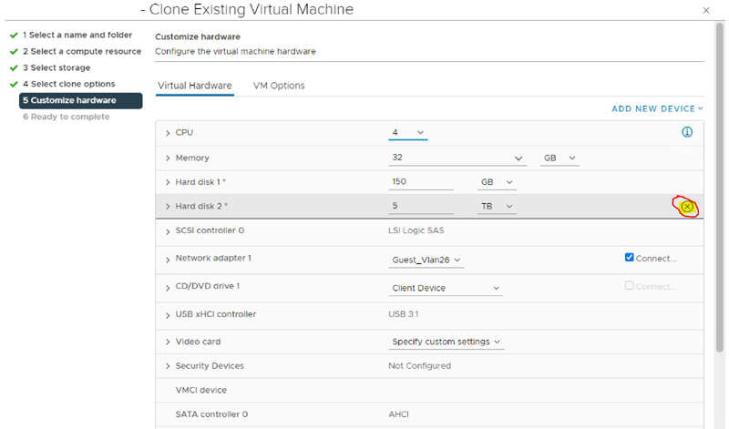 clone vm custom vm hardware 02