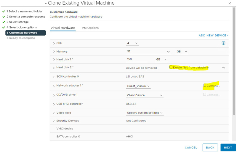 clone vm custom vm hardware 03